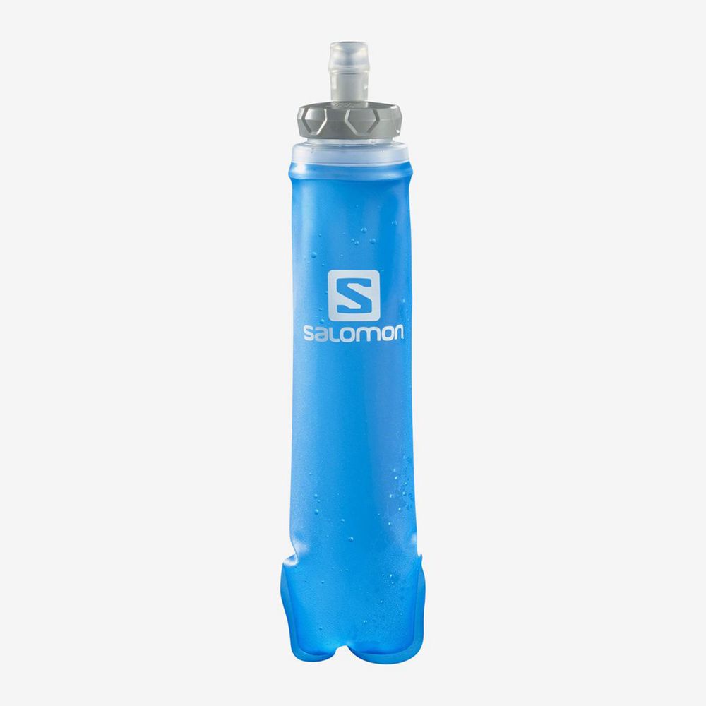 Salomon Singapore Mens Trail Running Packs - SOFT FLASK 500ML/17OZ Blue | 39764-DXLV